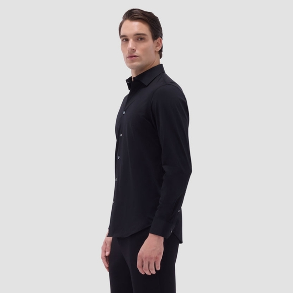 Bugatchi [3X] James Solid OoohCotton® Shirt - Picture 4 of 9